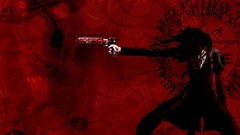 Vampires Anime red hellsing