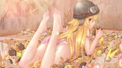 Vampires donuts anime girls bakemonogatari