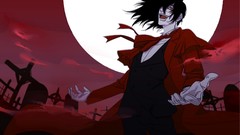 Vampires red eyes hellsing alucard