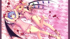 Vampires remilia scarlet touhou flandre scarlet video games 