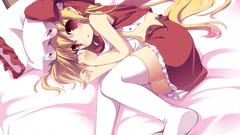 Vampires touhou flandre scarlet video games thigh highs