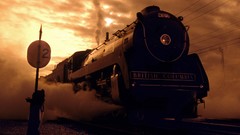 Vancouver British Columbia steam engine Royal Hudson