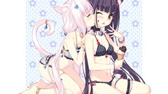Vanilla (Sayori) lingerie brunettes