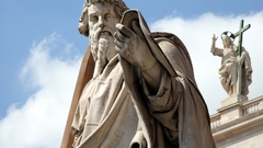 Vatican stpaul statue high