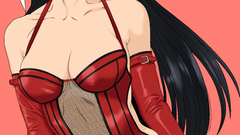 Vector corset Anime girls