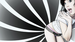 Vector girls abstract ditt