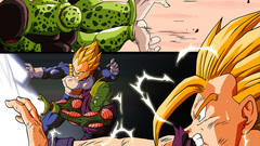 Vegeta Cell Son Gohan