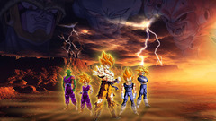 Vegeta gohan goku trunks