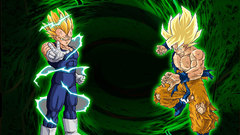 Vegeta son goku Saiyans