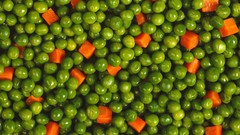 Vegetables food carrots peas