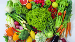 Vegetables food carrots tomatoes