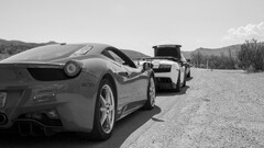 vehicle Car monochrome outdoors