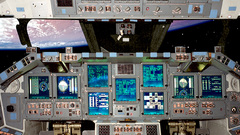 Vehicle Space shuttle cockpit