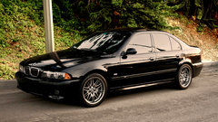 Vehicles black cars BMW