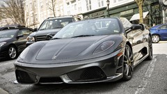Vehicles black cars ferrari