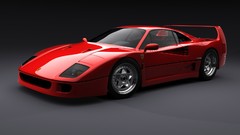 Vehicles ferrari f40 black