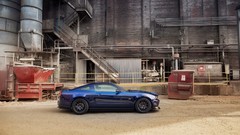 Vehicles Ford mustang muscle cars blue cars