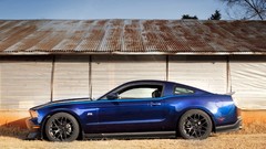 Vehicles Ford mustang muscle cars blue cars