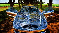 Vehicles Mercedes-Benz cars chrome