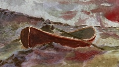 Vehicles Sea paintings clouds