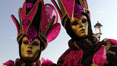 Venice carnival mask high