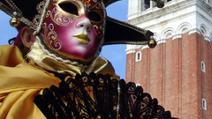 Venice carnival mask Welcome