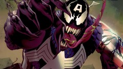 Venom comics villains captain america marvel comics