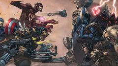 Venom Spider-Man captain america