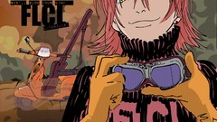 Vespa anime girls FLCL Fooly Cooly Haruhara Haruko
