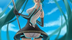Victory Anime Manga hatsune miku racing vocaloid slip