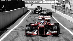 Victory Ferrari grand prix fernando alonso formula one santander