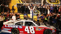 Victory race nascar All Star jimmie johnson