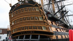 Victory ships sailing