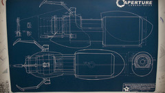 Video games Aperture Laboratories blueprints