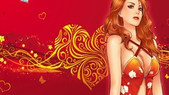 Video games artwork beach