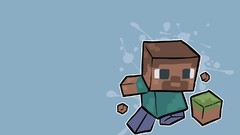 Video games blue blocks