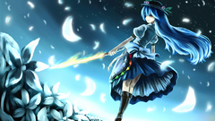Video games blue touhou