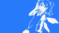 Video Games blue touhou