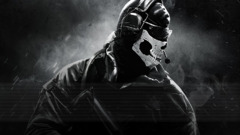 video games call of duty ghosts monochrome