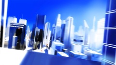Video games cityscapes mirrors