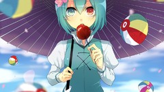 Video games clouds touhou