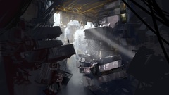 Video games concept art