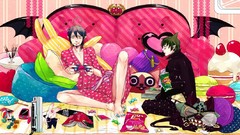 Video games couch food