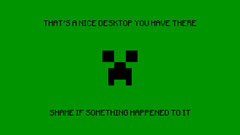 Video games creeper minecraft