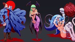 Video games Darkstalkers Morrigan Aensland Felicia 
