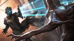 video games dead space Isaac Clarke dead space 2 cyan