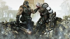 video games digital art artwork gears of war 3 video game art