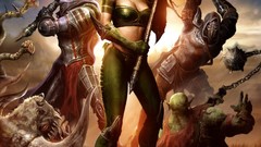 Video games fantasy art