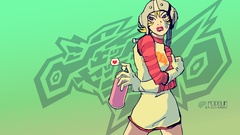 Video games graffiti Jet