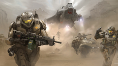 Video games halo artwork